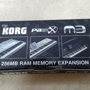 Korg 256 Mb RAM